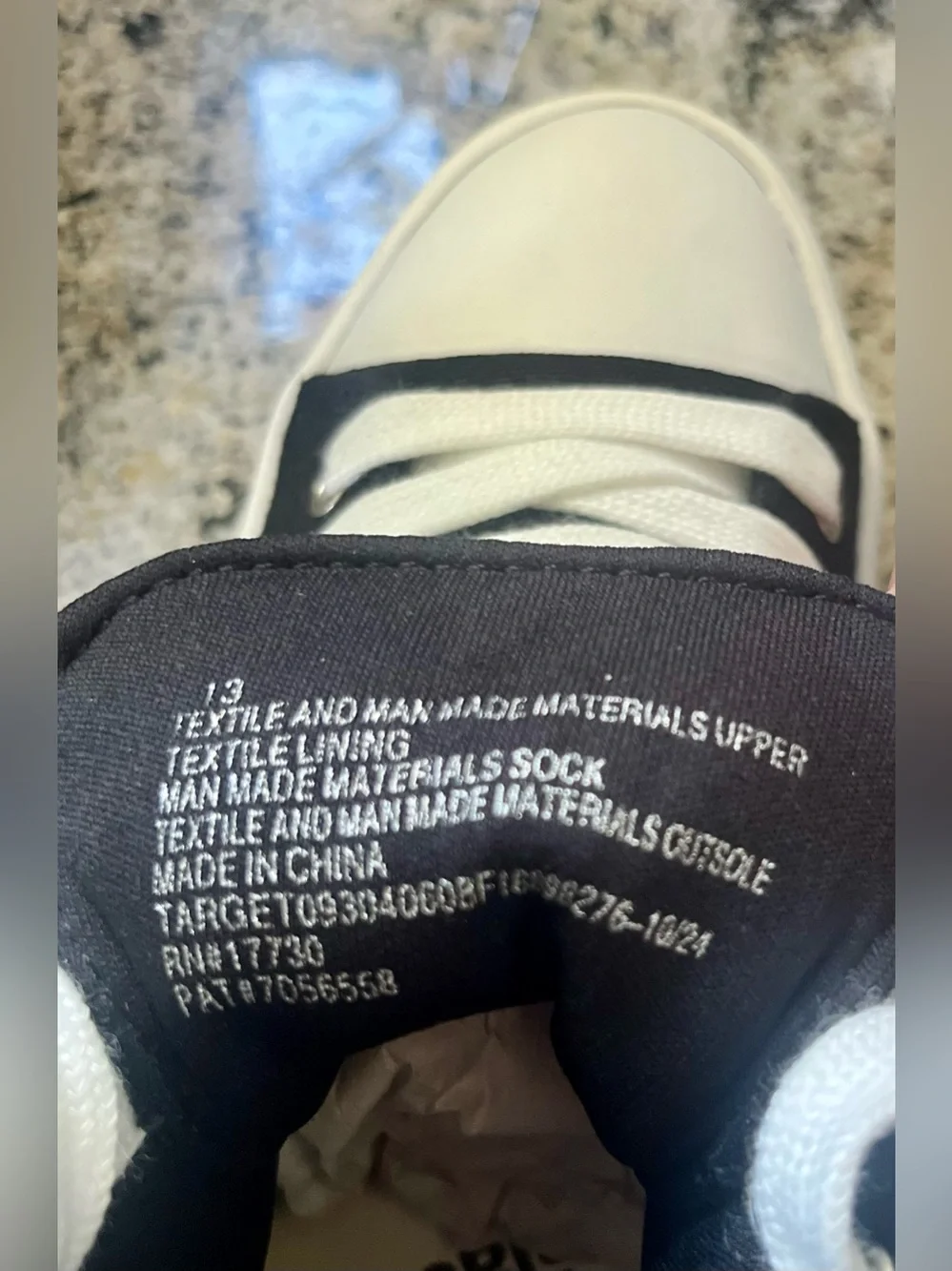 art class Black and White High-Top Platform Sneakers